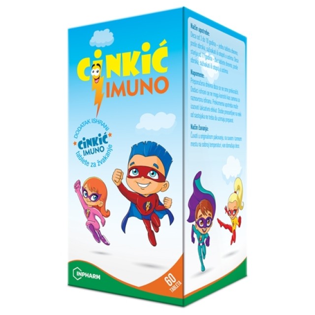 CINKIĆ IMUNO TABLETE - Online Apoteka CINKIĆ IMUNO TABLETE